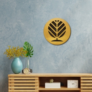 Wall panel - Round leaf - M