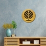 Picture 1/2 -Wall panel - Round leaf - M
